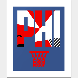 Throwback Philly Basketball Art Posters and Art